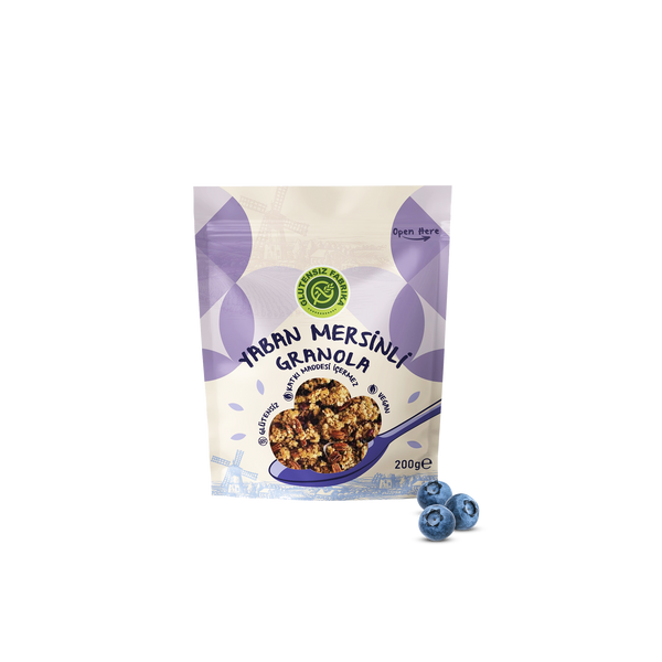 Yabanmersinli Yulaf & Karabuğday Granola 200 g