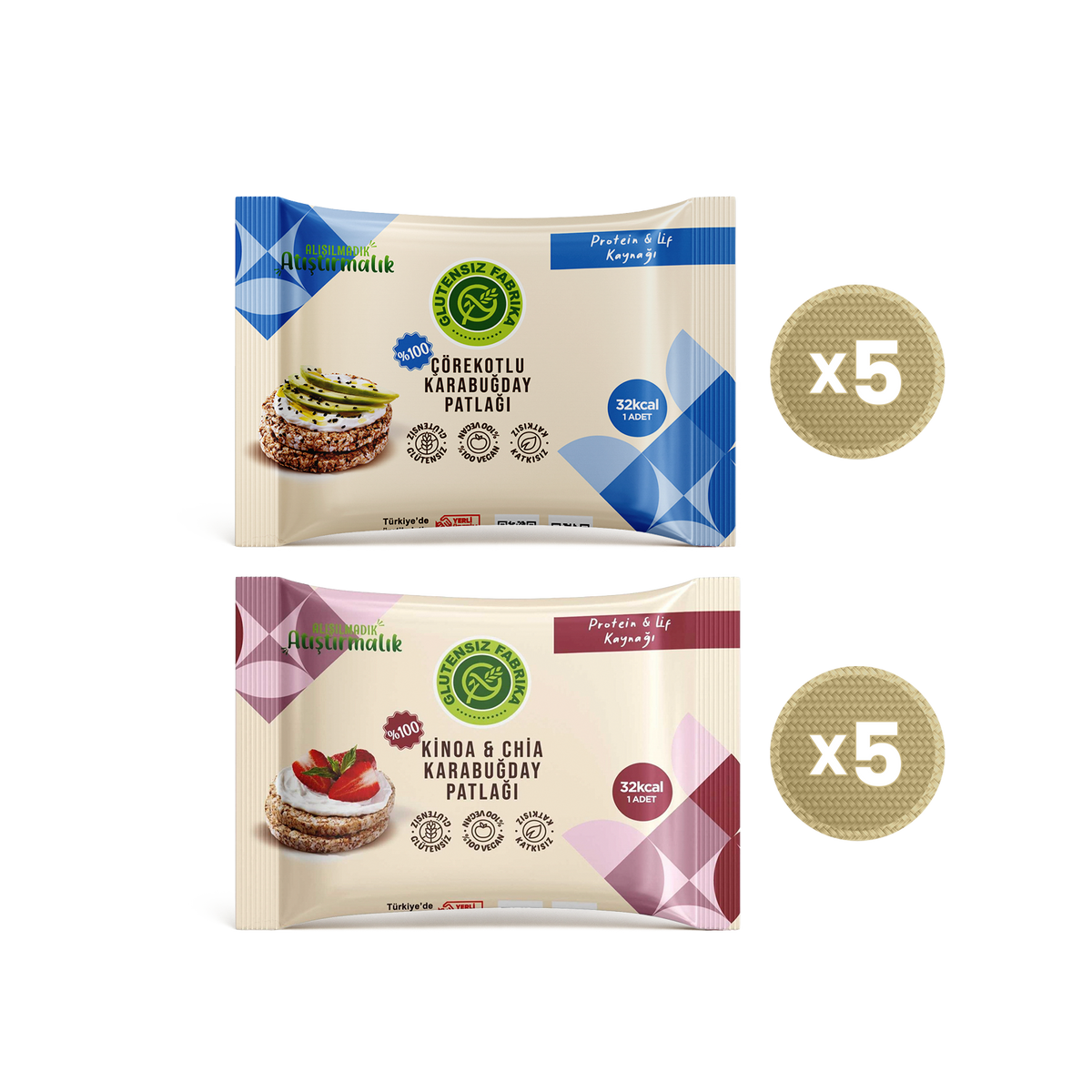 Karabuğday Patlağı Karma 10 Paket