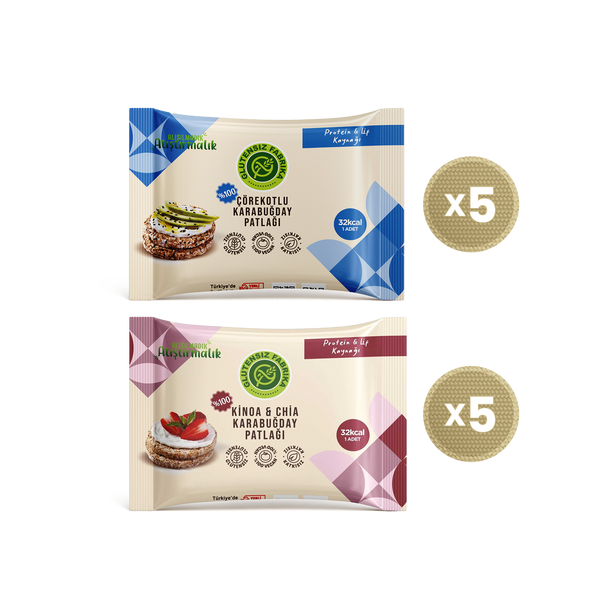 Karabuğday Patlağı Karma 10 Paket