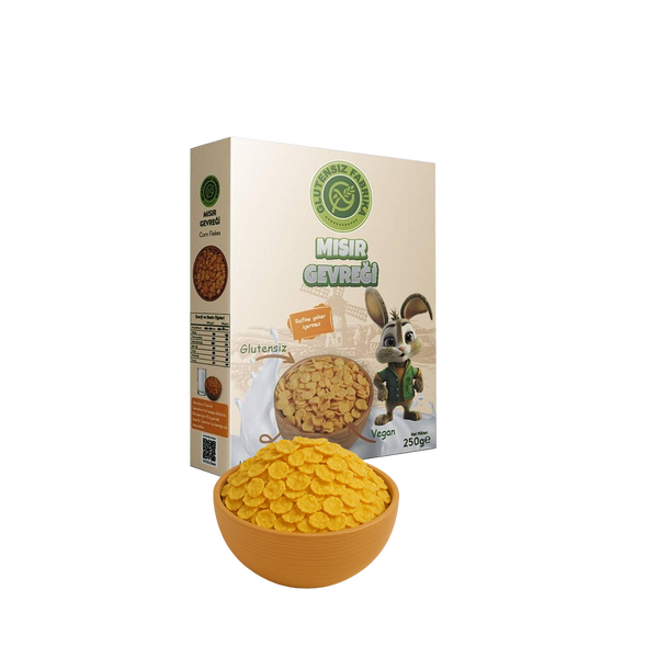Glütensiz Yerli Mısır Gevreği 250 g