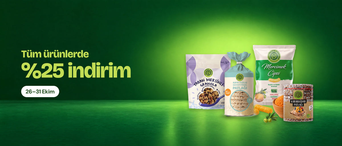 Tüm ürünlerde %25 indirim, 26–31 Ekim