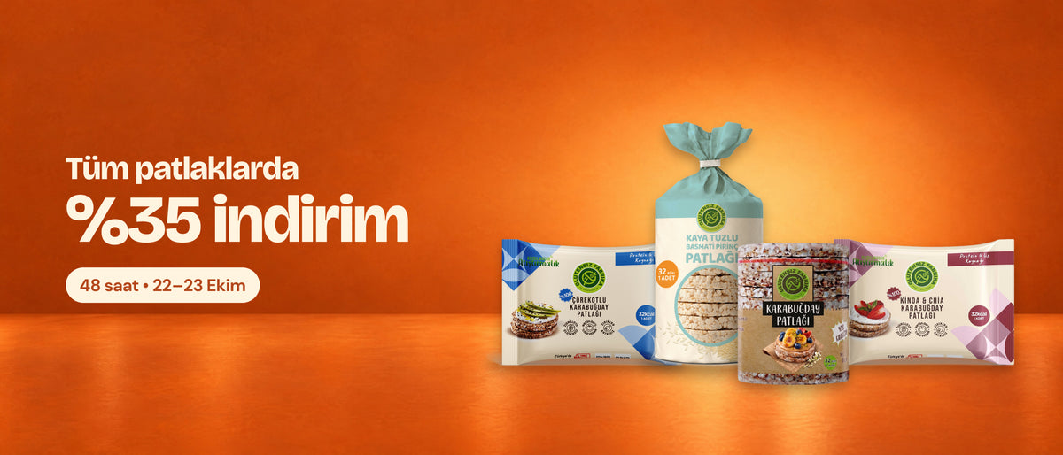 Tüm patlaklarda %35 indirim, 22–23 Ekim
