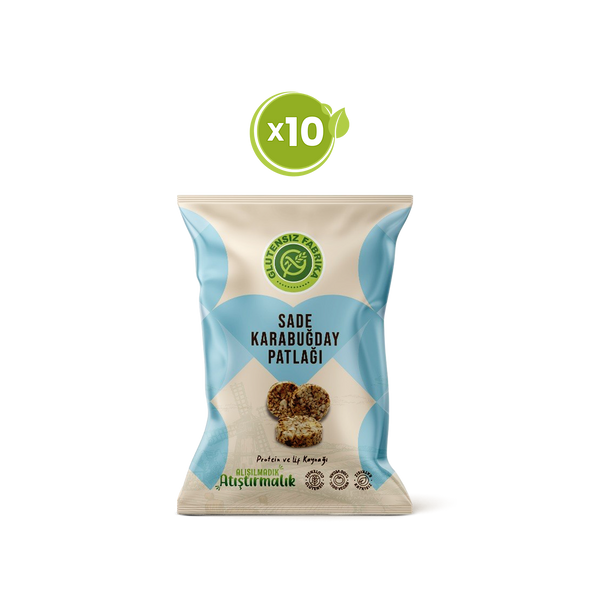 Mini Karabuğday Patlağı 24 g x 10 Adet