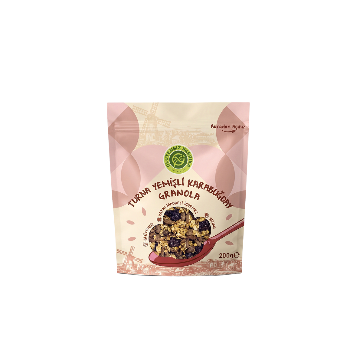 Turna Yemişli Karabuğday Granola 200 gr