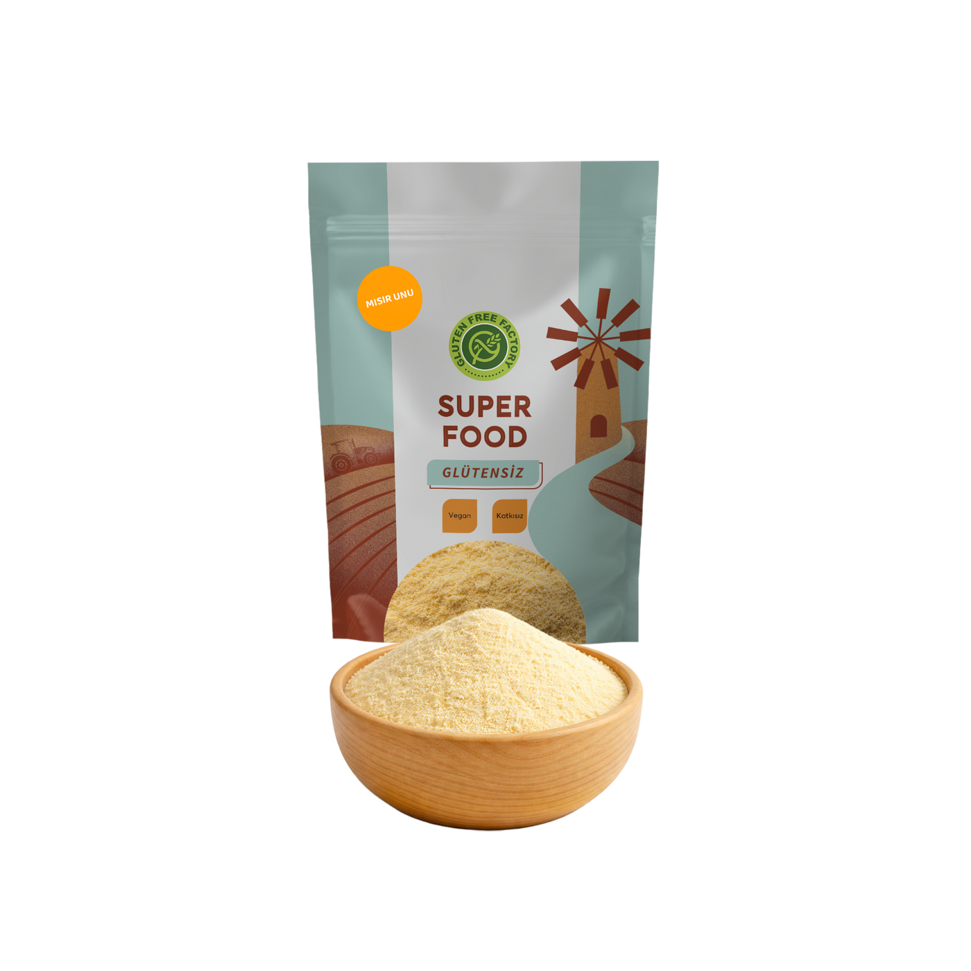 Glütensiz Mısır Unu 1 Kg