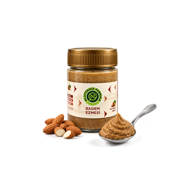 Glutensiz %100 Badem Ezmesi 300 g