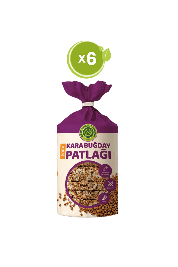 Karabuğday Patlağı Sade 100 g