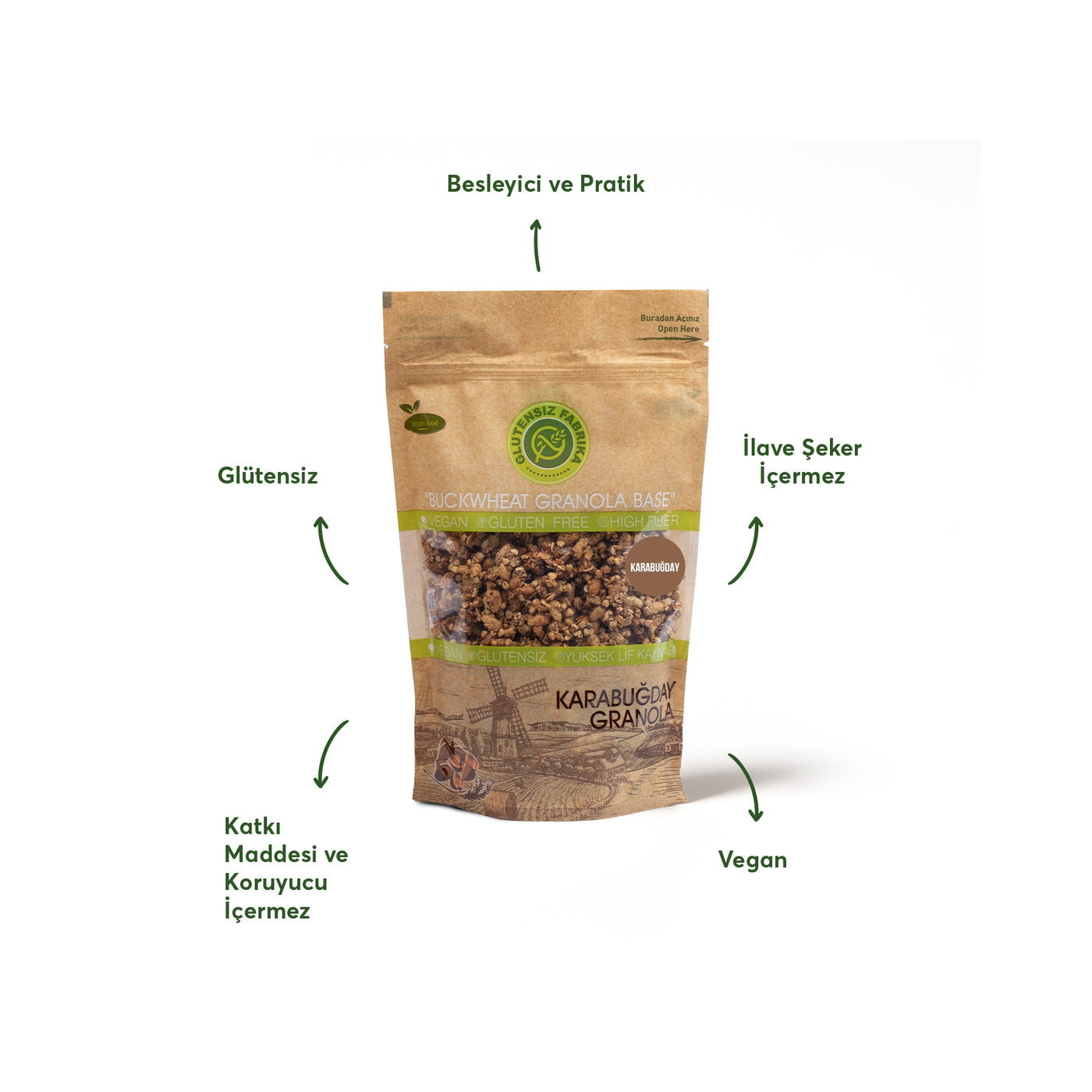 Karabuğday Granola 300 g