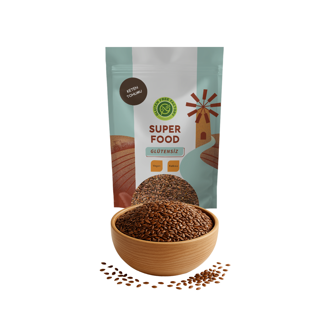 Glütensiz Keten Tohumu 1 Kg
