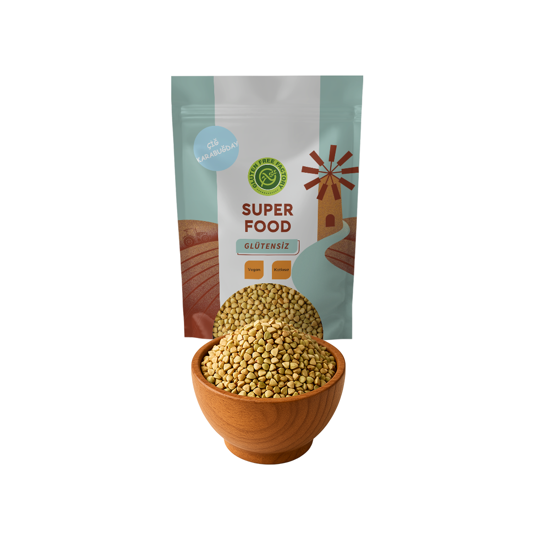 Glutensiz Çiğ Karabuğday Tane 1 Kg