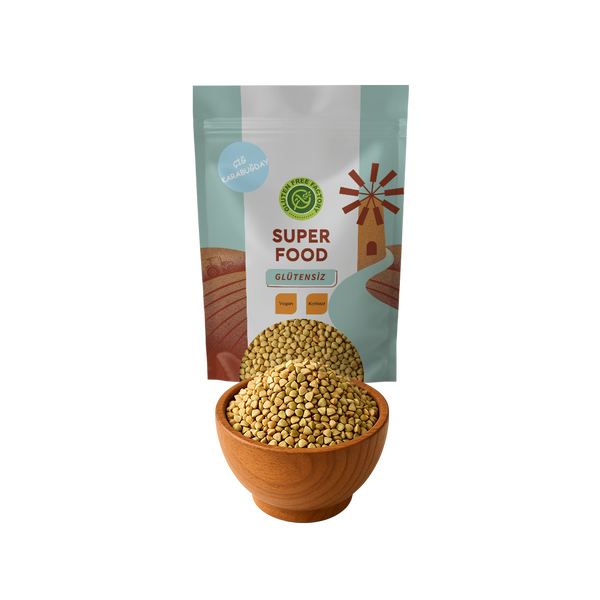 Glutensiz Çiğ Karabuğday Tane 1 Kg