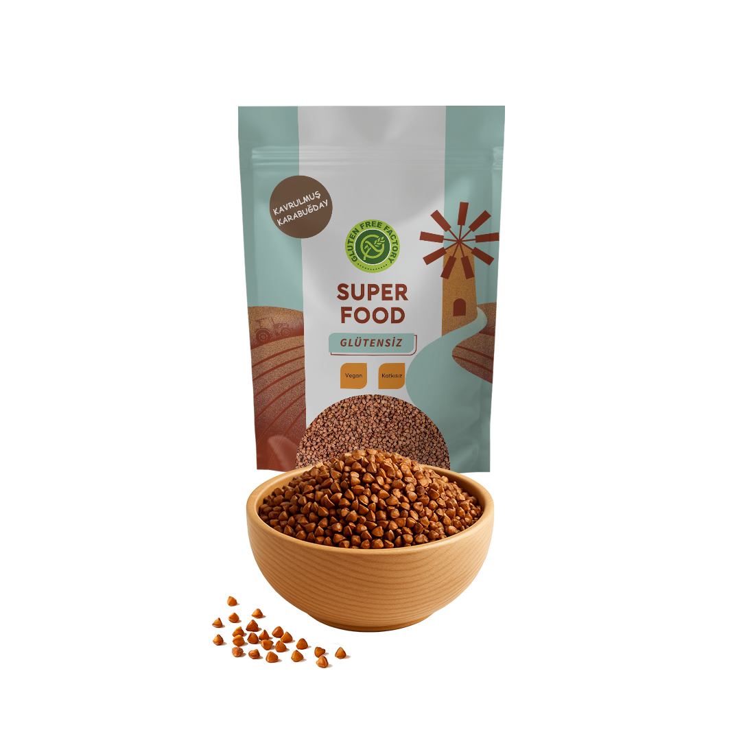 Glütensiz Kavrulmuş Karabuğday Sade Pilavlık 1 Kg