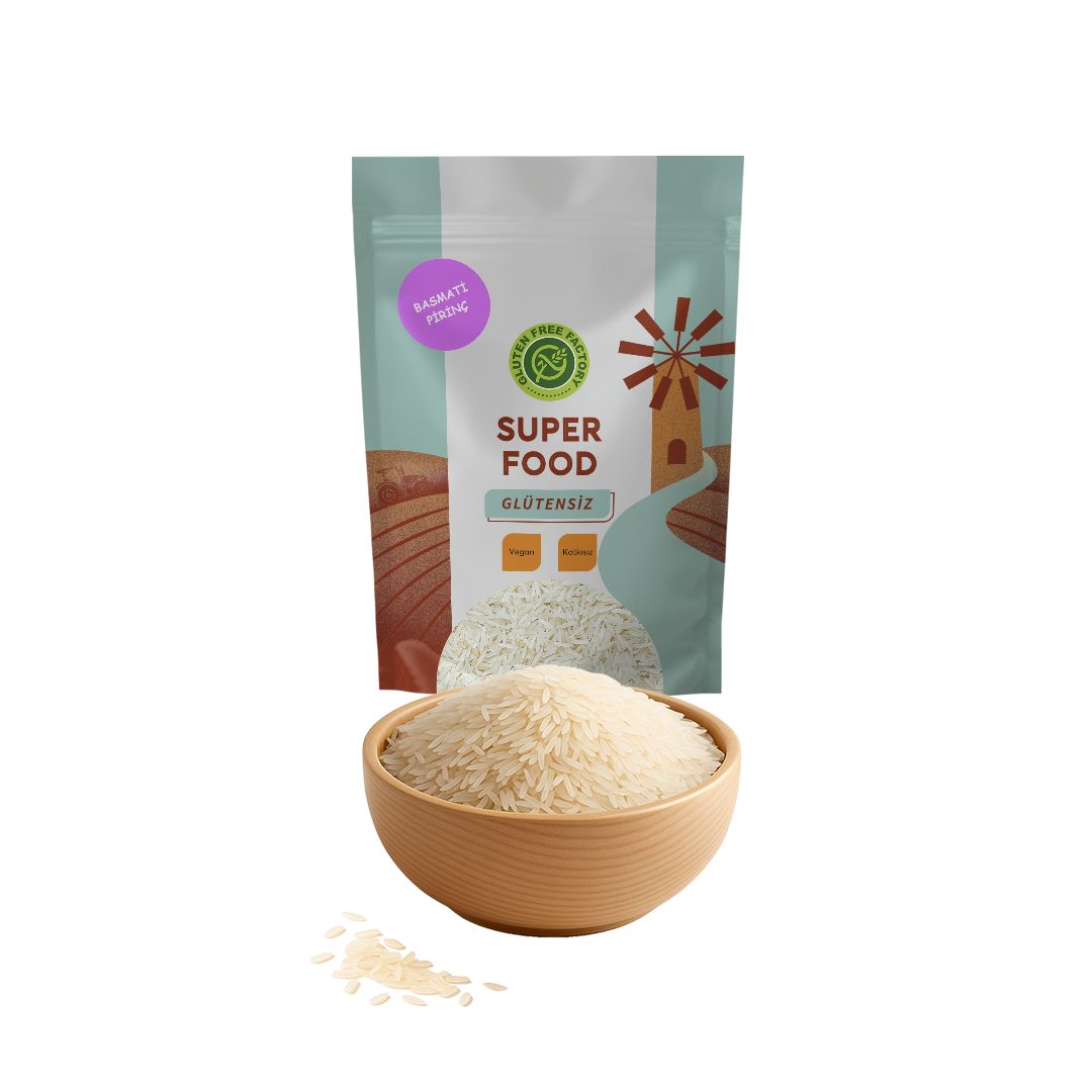Glütensiz Basmati Pirinç 500 g