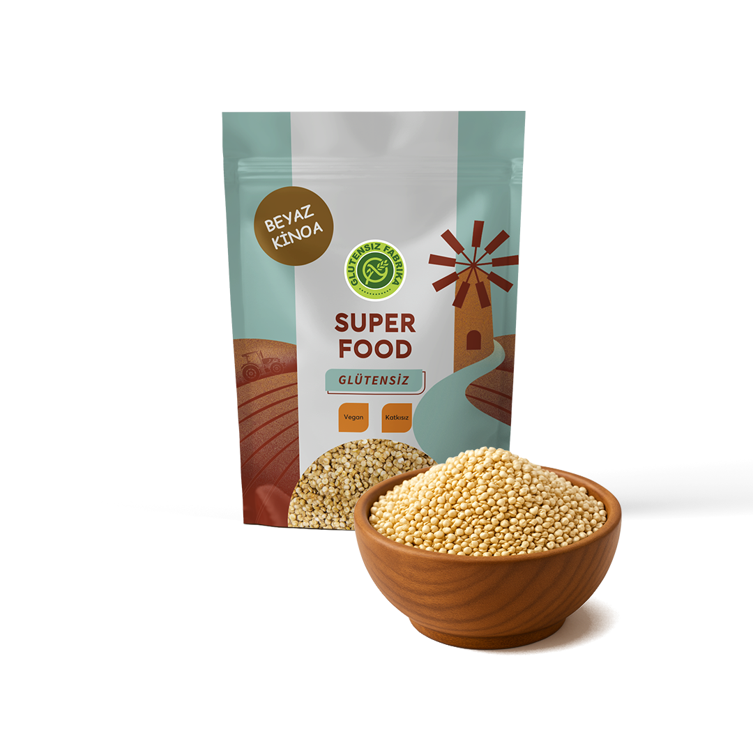 Glütensiz Beyaz Kinoa 500 g