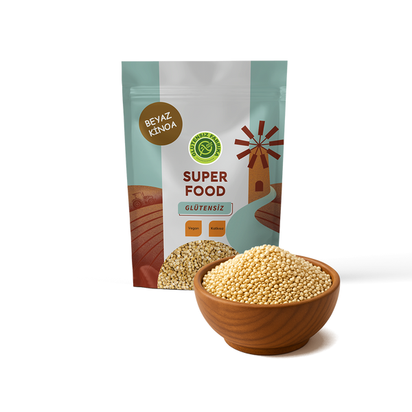 Glütensiz Beyaz Kinoa 500 g
