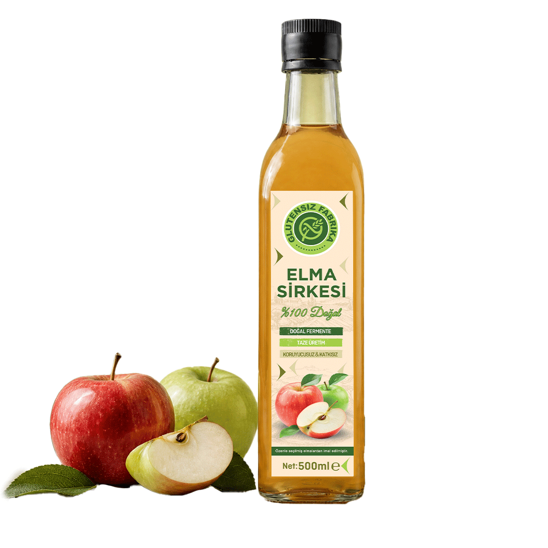 %100 Doğal Elma Sirkesi 500 ml