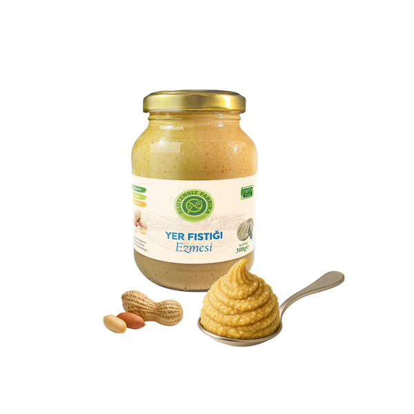 Glütensiz %100 Yer Fıstığı Ezmesi 300 g