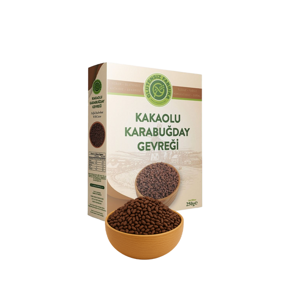 Glütensiz Kakaolu Karabuğday Gevreği 250 g
