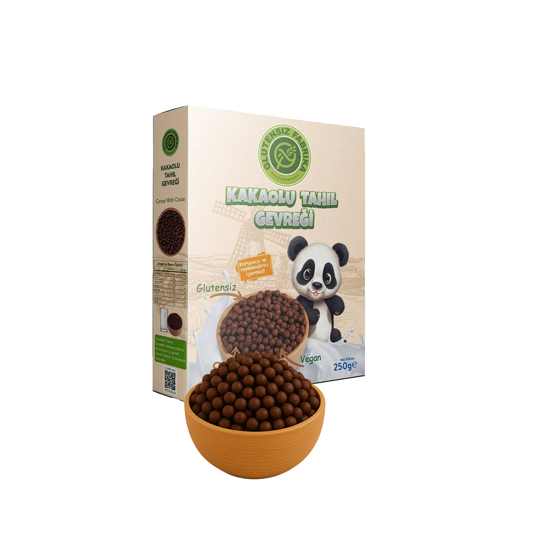 Glütensiz Kakaolu Tahıl Gevreği 250 g