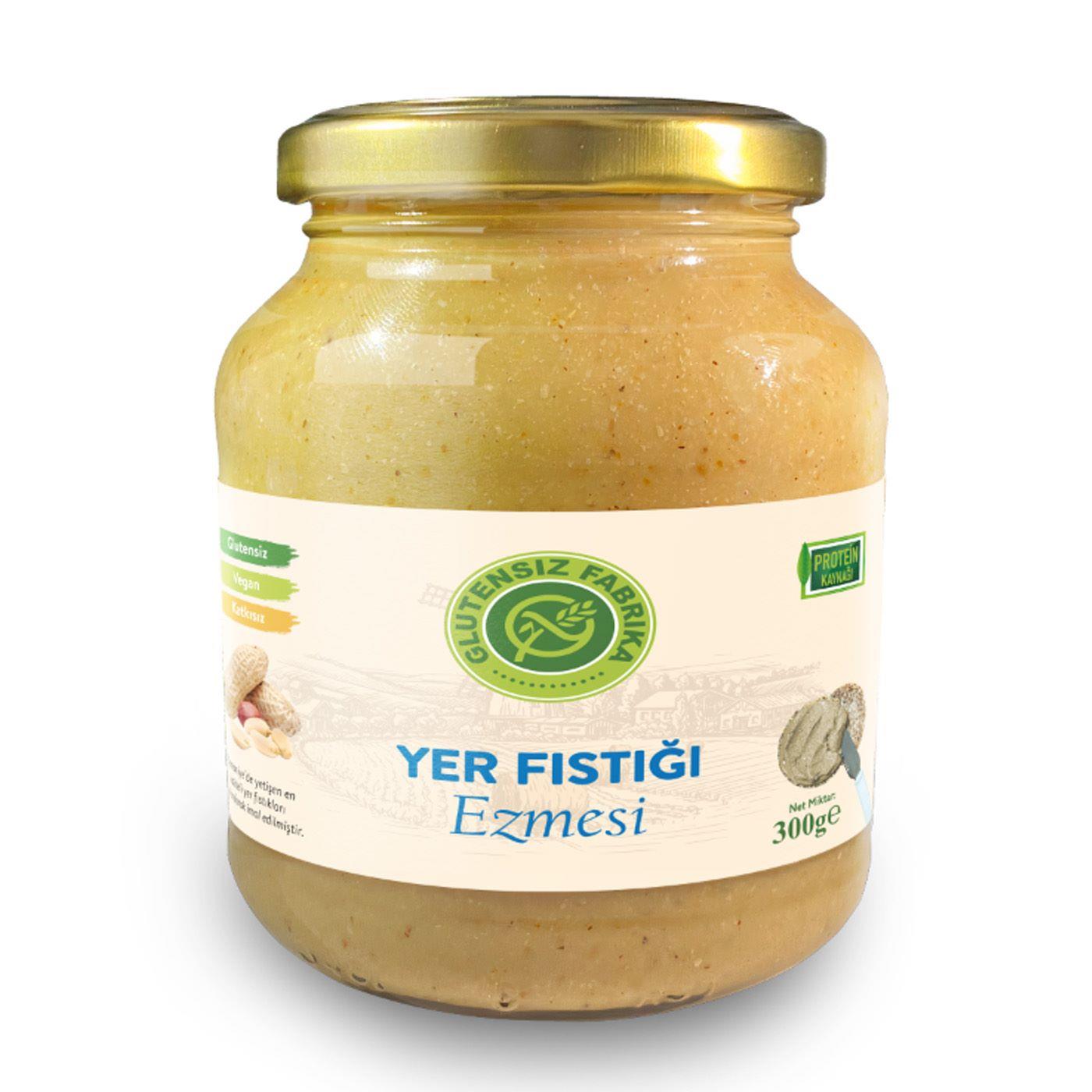 Glütensiz %100 Yer Fıstığı Ezmesi 300 g