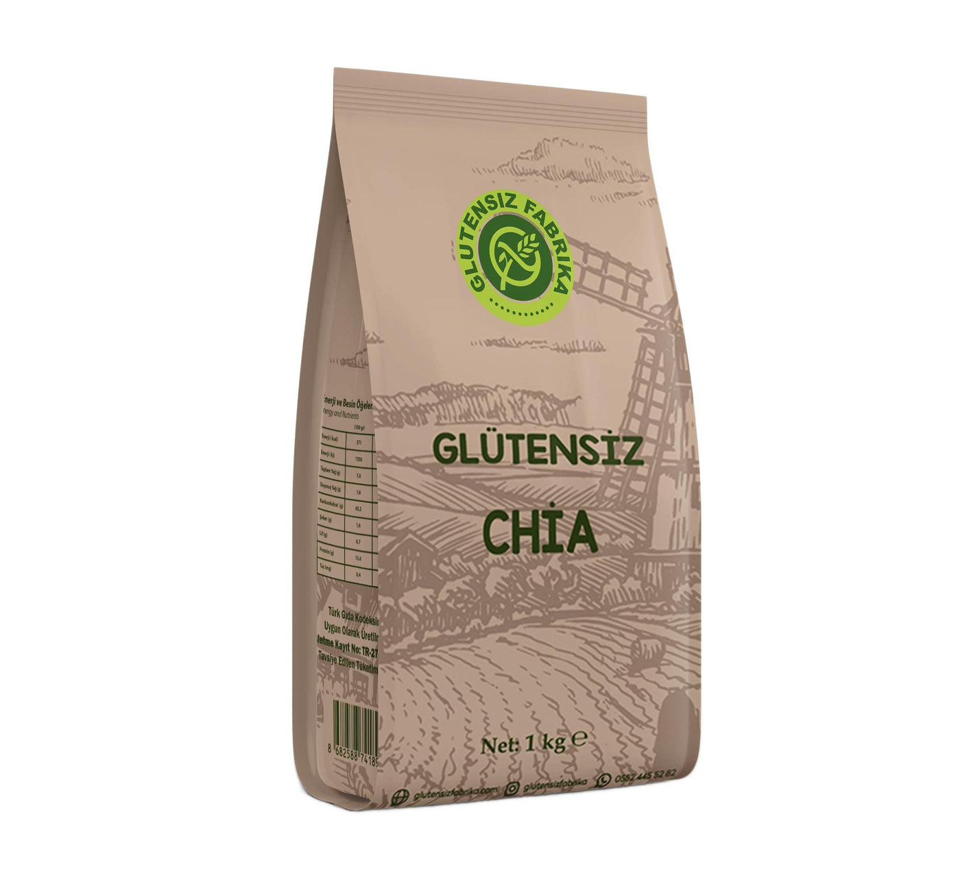 Glütensiz Chia 1 Kg