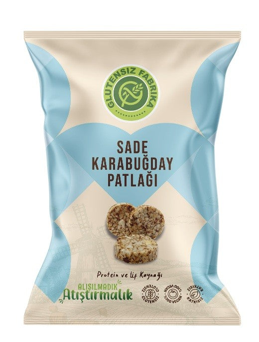 Mini Karabuğday Patlağı 24 g x 10 Adet (Glütensiz & Vegan)