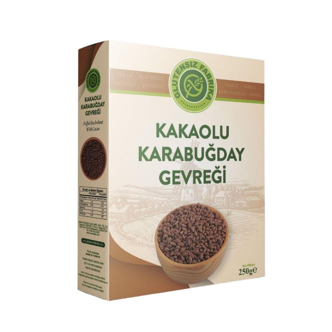 Glütensiz Kakaolu Karabuğday Gevreği 250 g