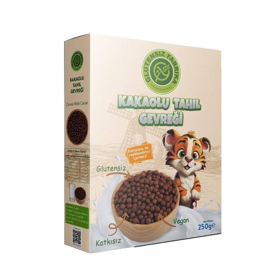Glütensiz Kakaolu Tahıl Gevreği 250 g