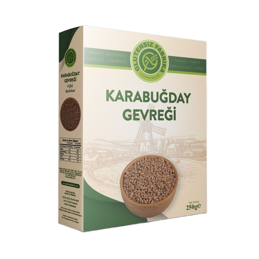 Glütensiz Karabuğday Gevreği Tarçınlı 250 g