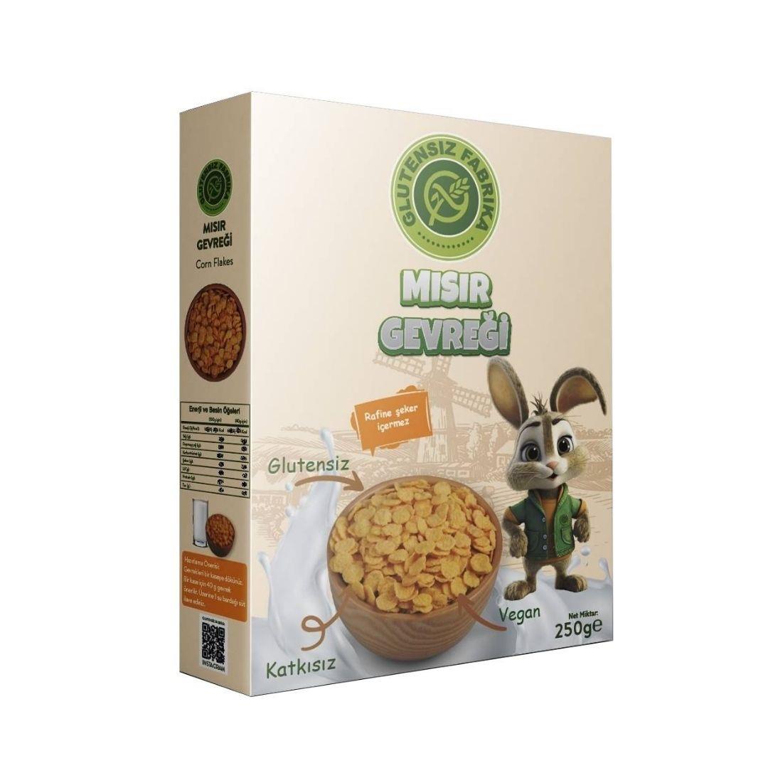Glütensiz Yerli Mısır Gevreği 250 g