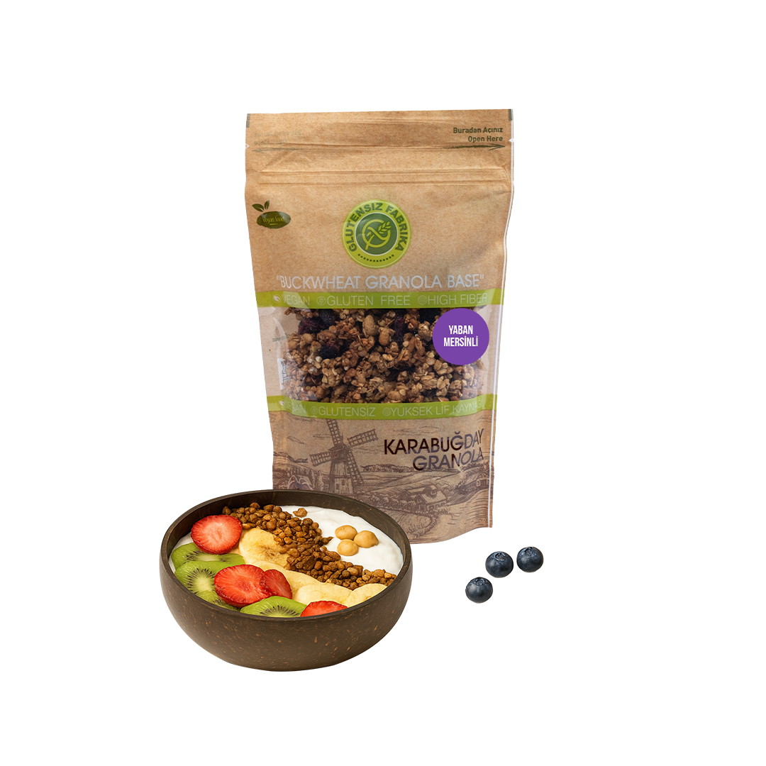 Yabanmersinli Yulaf & Karabuğday Granola 300 g