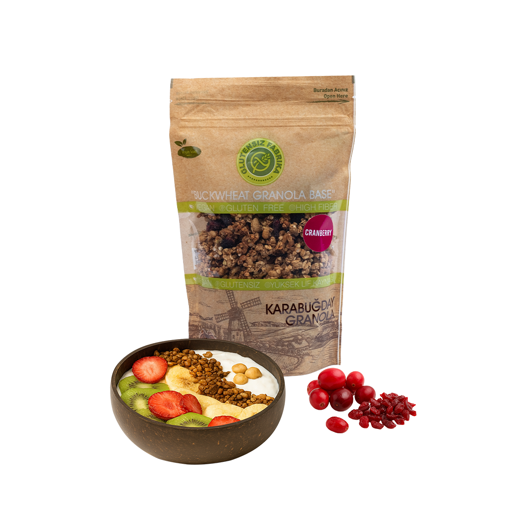 Cranberryli Yulaf & Karabuğday Granola 300 g
