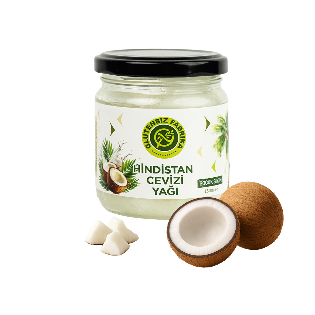 Soğuk Sıkım Hindistan Cevizi Yağı 150 ml