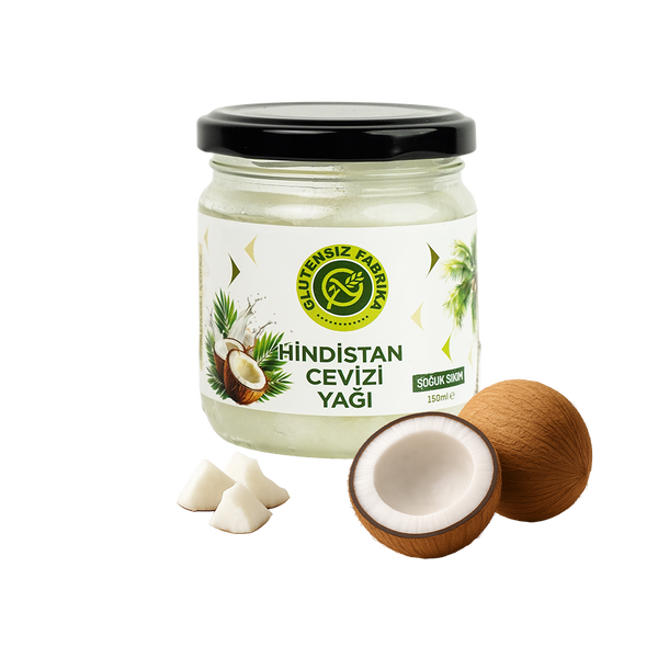 Soğuk Sıkım Hindistan Cevizi Yağı 150 ml