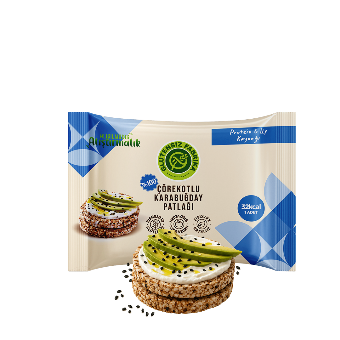 Karabuğday Patlağı Çörekotlu 24 g x 10 Paket