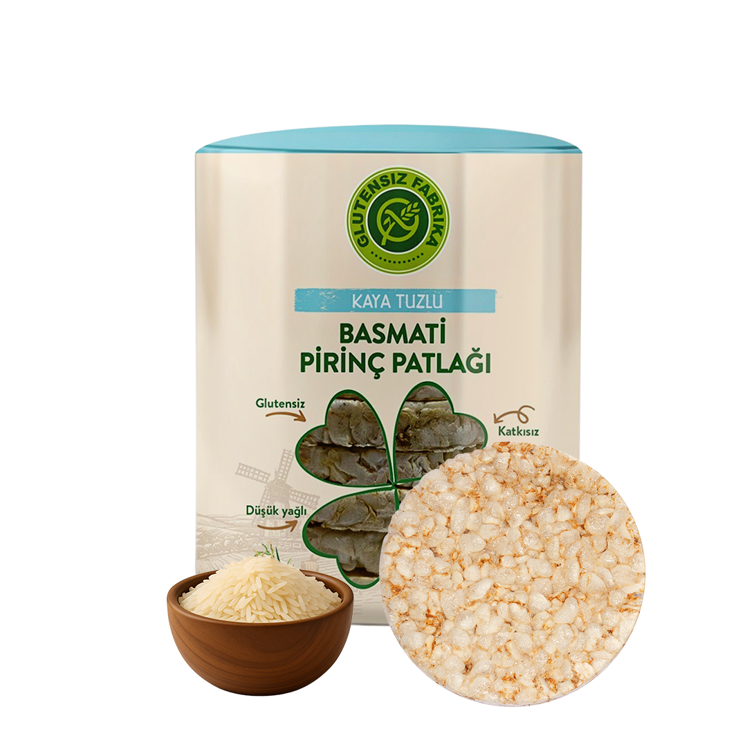 Kaya Tuzu Basmati Pirinç Patlağı 90 g x 6 Paket